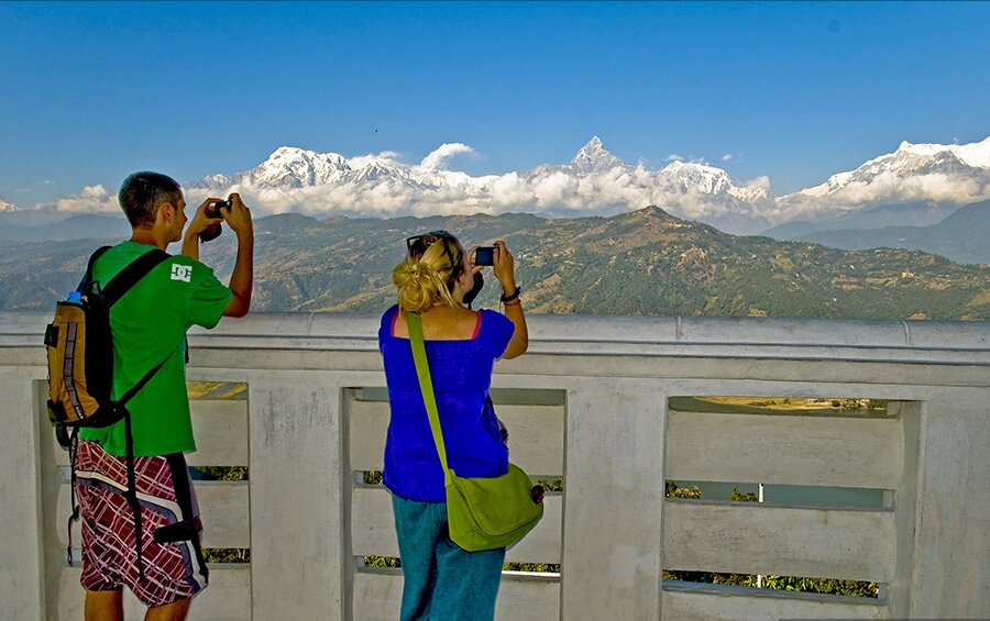 नेपाल आउने पर्यटकको  सङ्ख्या ६६.८ प्रतिशत