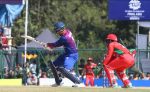  टी-२० विश्वकप छनोटमा ओमानसँग  नेपाल चुक्यो